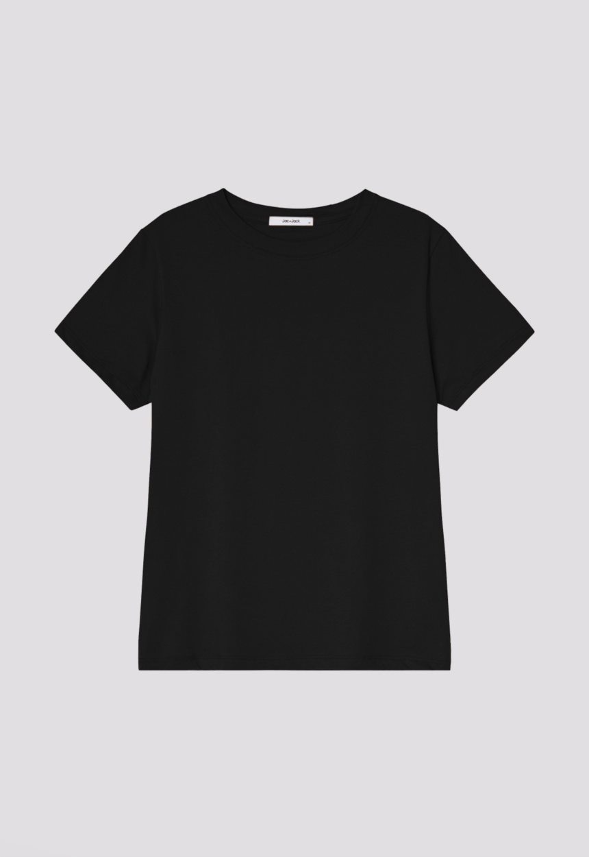 Jac + Jack Verte Organic Cotton Tee - Black